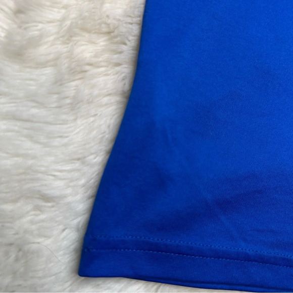 Under Armour T-Shirt Soccer Blue & Orange Size 6 - Picture 11 of 16